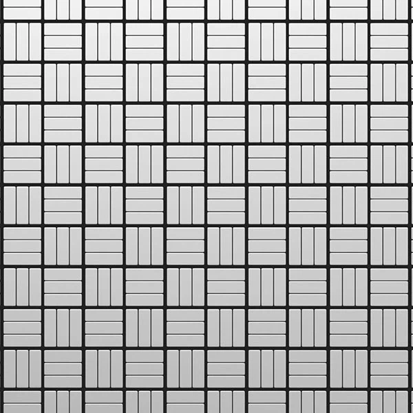 Elevator interior arquitectónica de metal malla